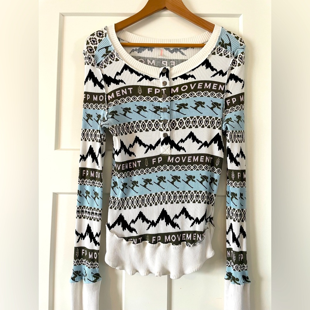 Free People long sleeve shirt